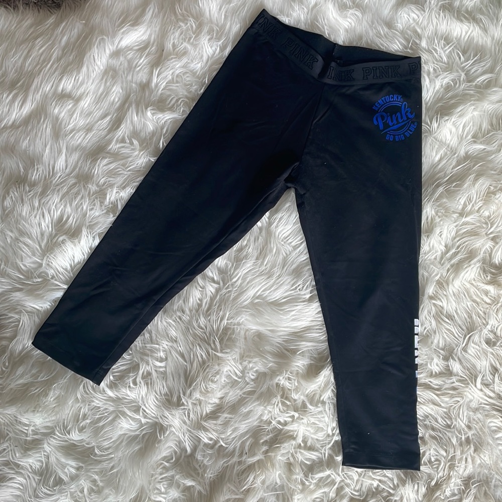 University of KY Cropped PINK Leggings